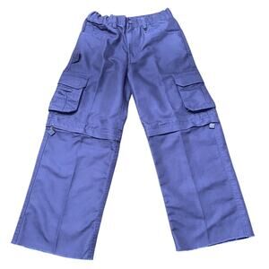 Boy Scouts of America Switchback Convertible Cargo Pants Youth 8 Blue Uniform